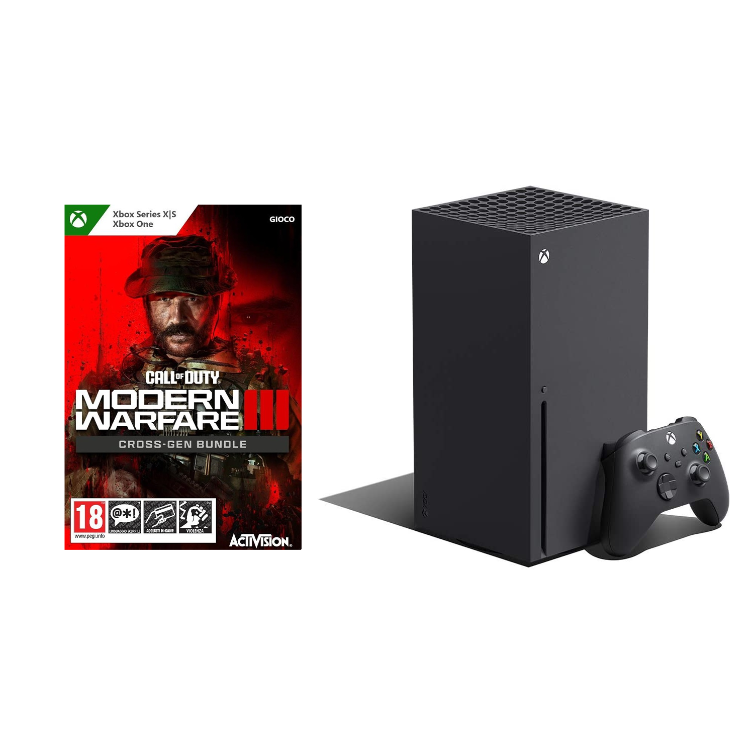 Microsoft XBOX Series X 1TB Oyun Konsolu + COD Modern Warfare III Cross-Gen Bundle