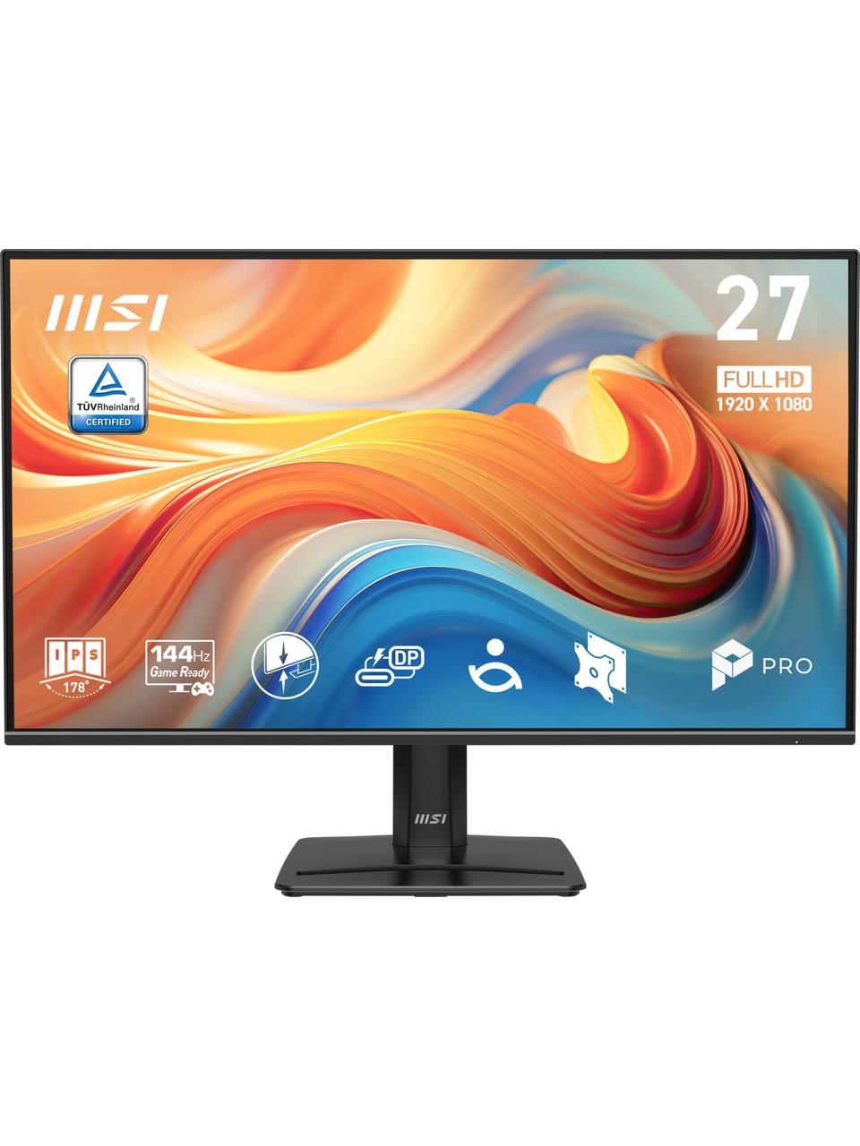 MSI 27 PRO MP272 E14C 1920x1080  16:9 FLAT IPS 144Hz 1MS (MPRT) FREESYNC  MONITOR