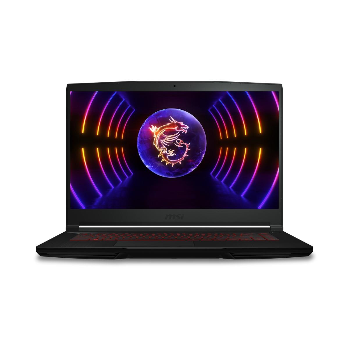 MSI NB THIN GF63 12UC-877XTR I5-12450H 16GB DDR4 RTX3050 GDDR6 4GB 512GB SSD 15.6 FHD 144Hz DOS