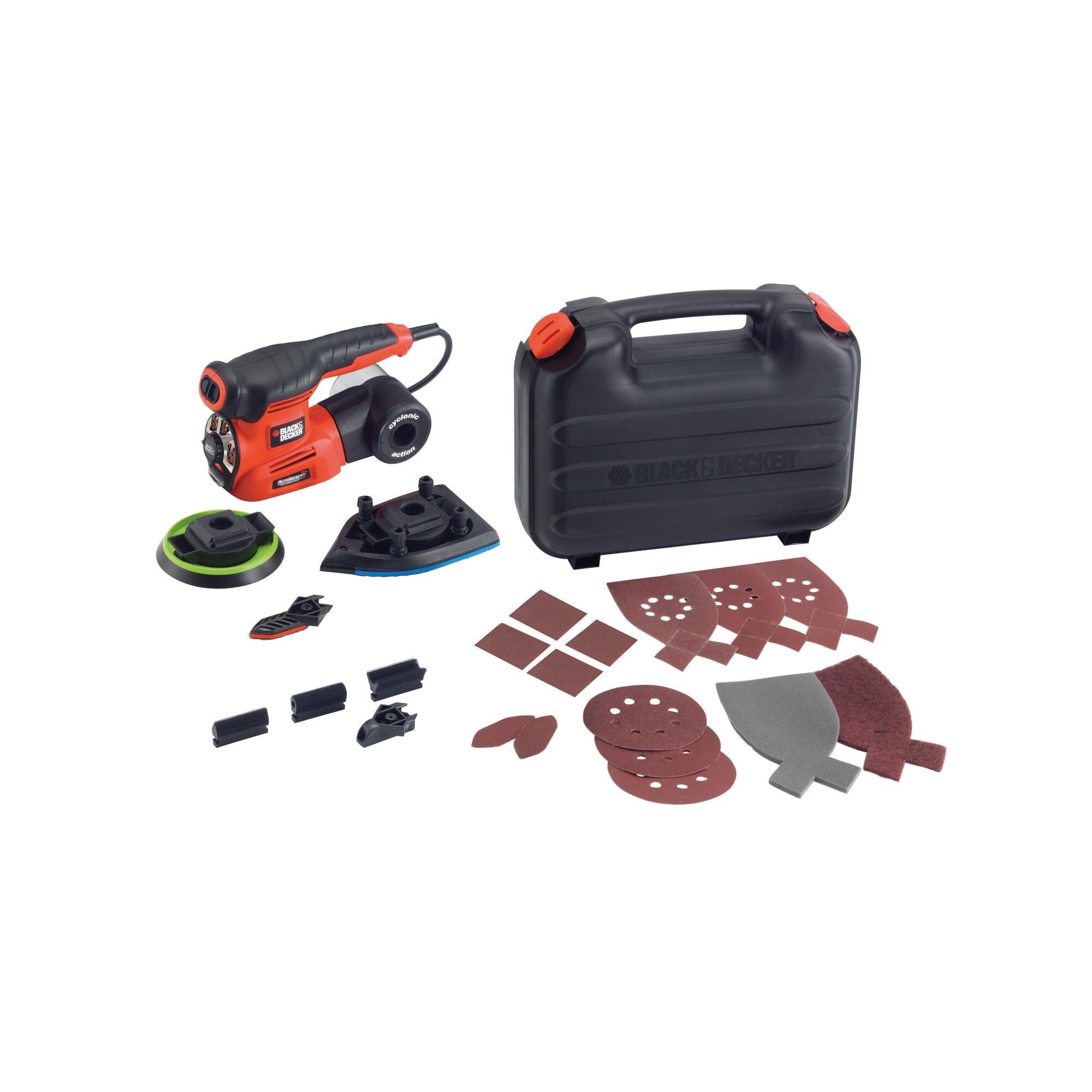 Black&Decker KA280K-QS 220 Watt AUTOSELECT Çok Amaçlı Zımpara