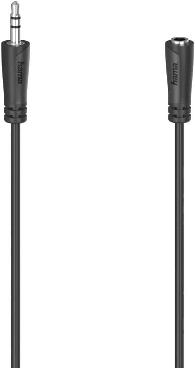 Hama 3.5mm - 3.5mm Soket Stereo Siyah 3m