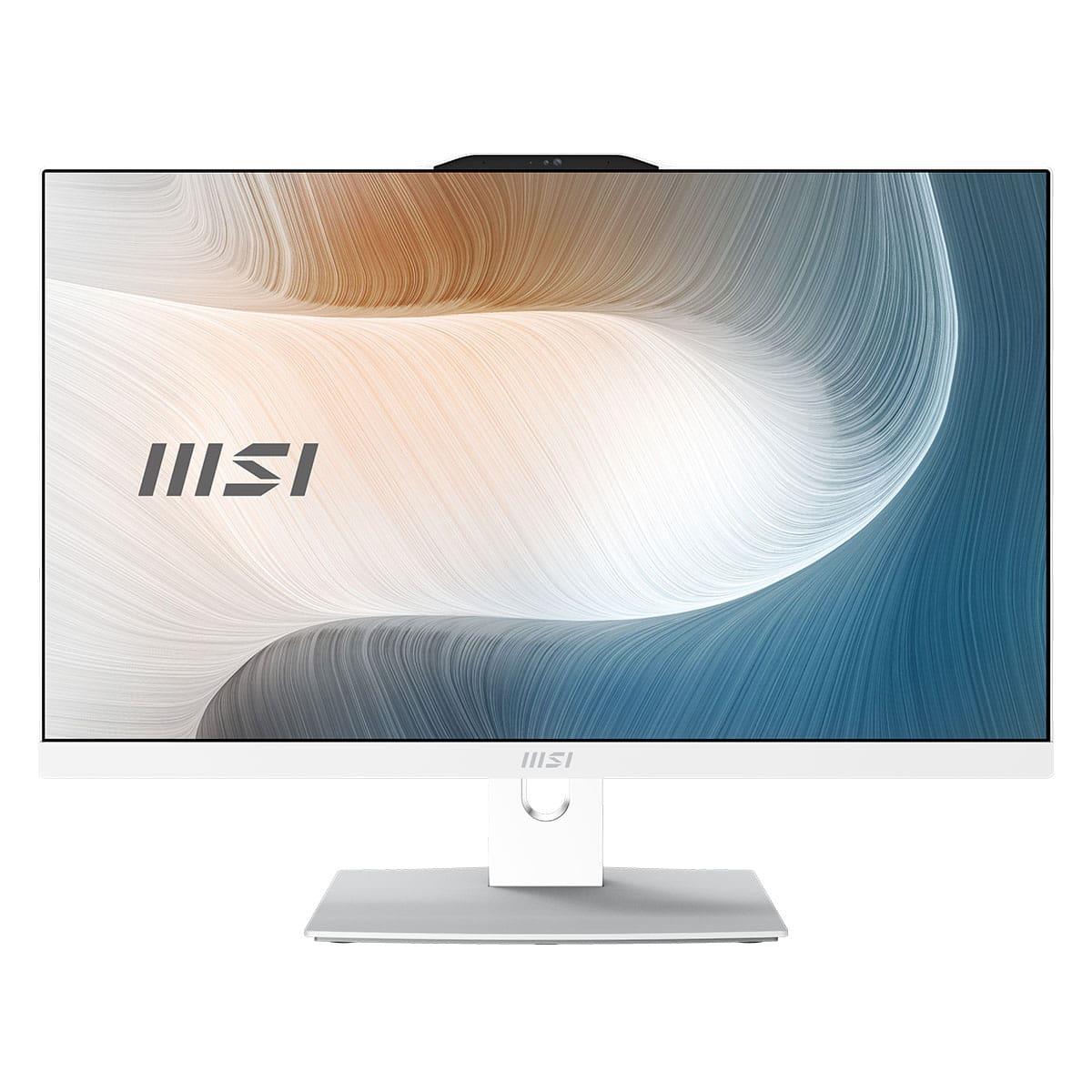 MSI MODERN AM242P 12M-1889TR 23.8 FHD 16:9 (1920X1080) I7-1255U 16GB DDR4 1000GB SSD W11H BEYAZ AIO 