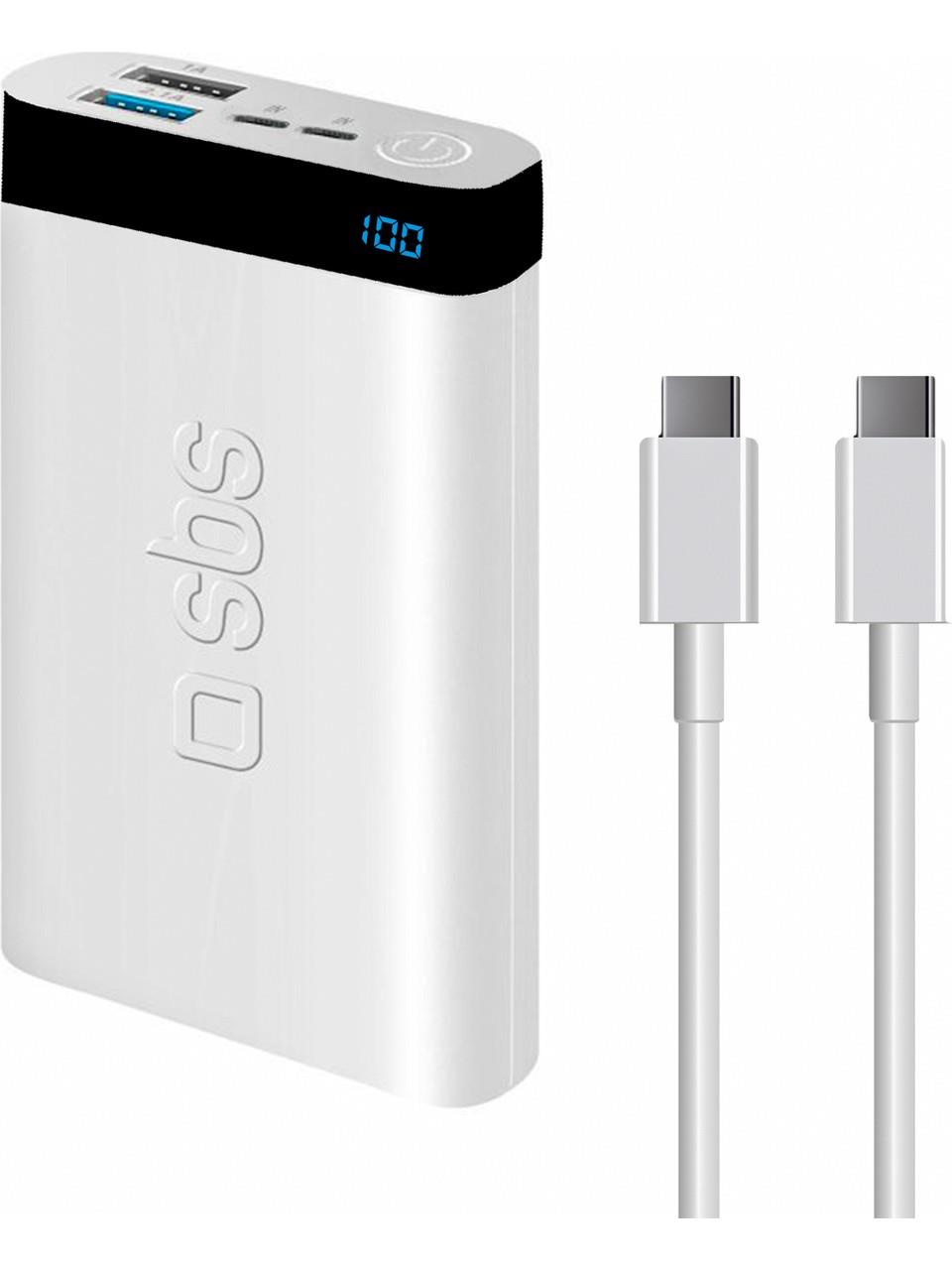 SBS SBS-53614 TTBB100002UFW 10000MAH POWERBANK - BEYAZ