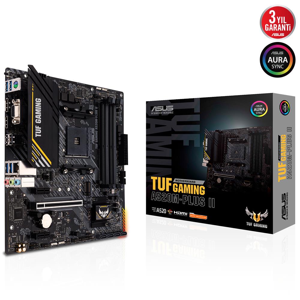 ASUS TUF GAMING A520M-PLUS II AMD