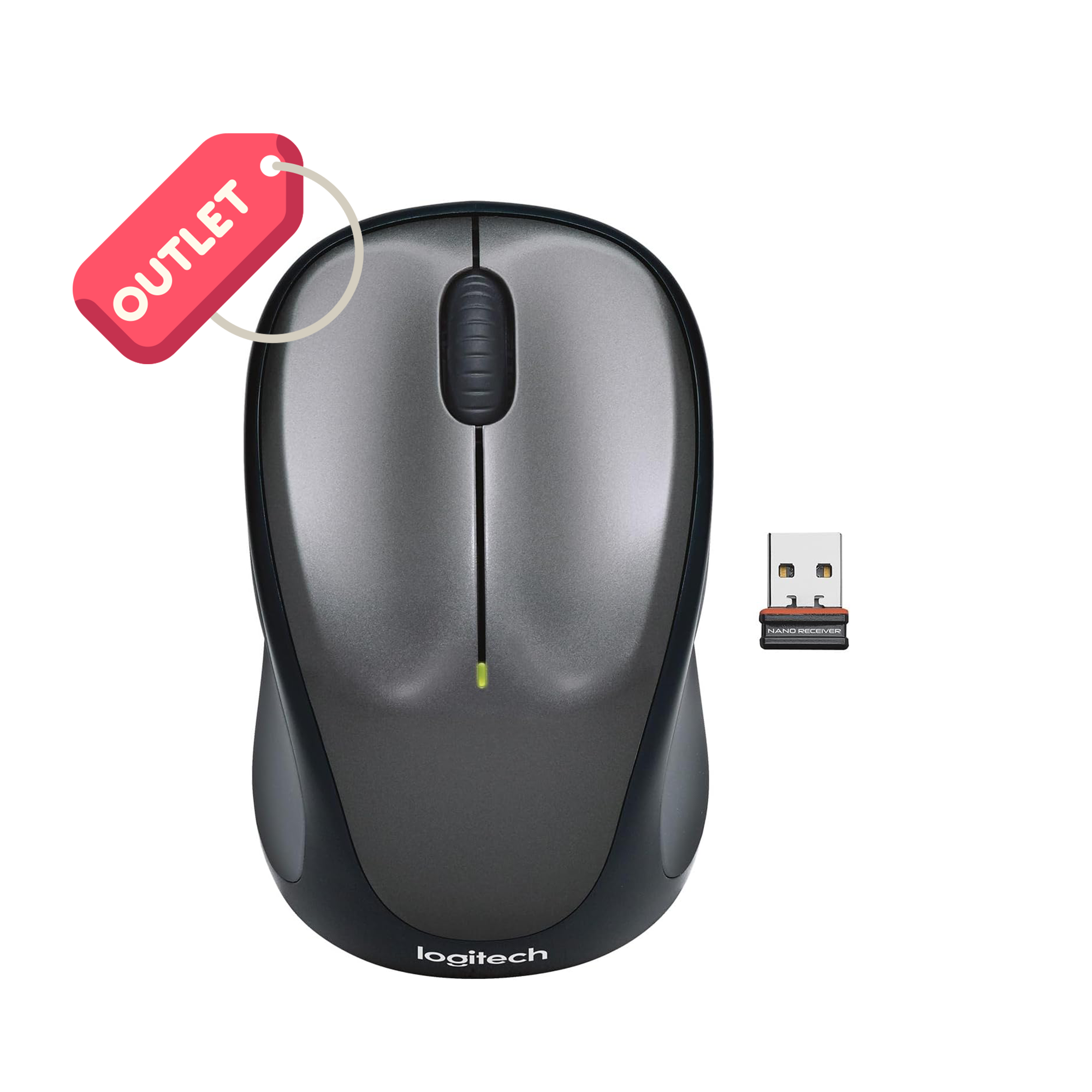 OUTLET Logitech M235 Kablosuz Mouse, Gri