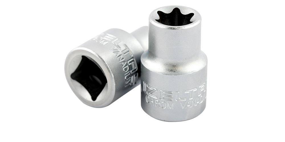 İzeltaş 1113060216 1/2'' Star (Torx®) Lokma Anahtar E-16