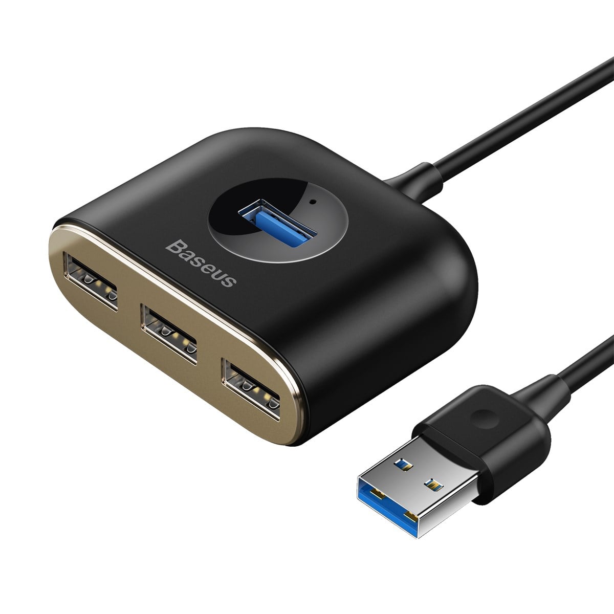 Baseus CAHUB-AY01 Square Round 4in1 USB Hub Adaptör (USB 3.0)