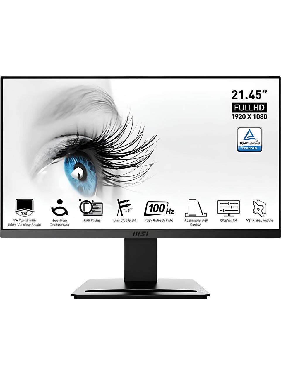 MSI 21.5 PRO MP223 1920x1080 (FHD) FLAT VA 100HZ 1MS ANTI-GLARE MONITOR