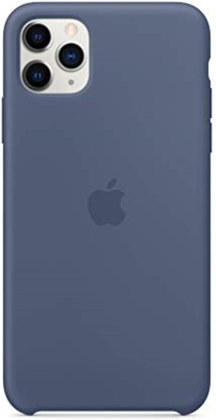 Apple iPhone 11 Pro Max Silikon Kılıf Alaska Mavi