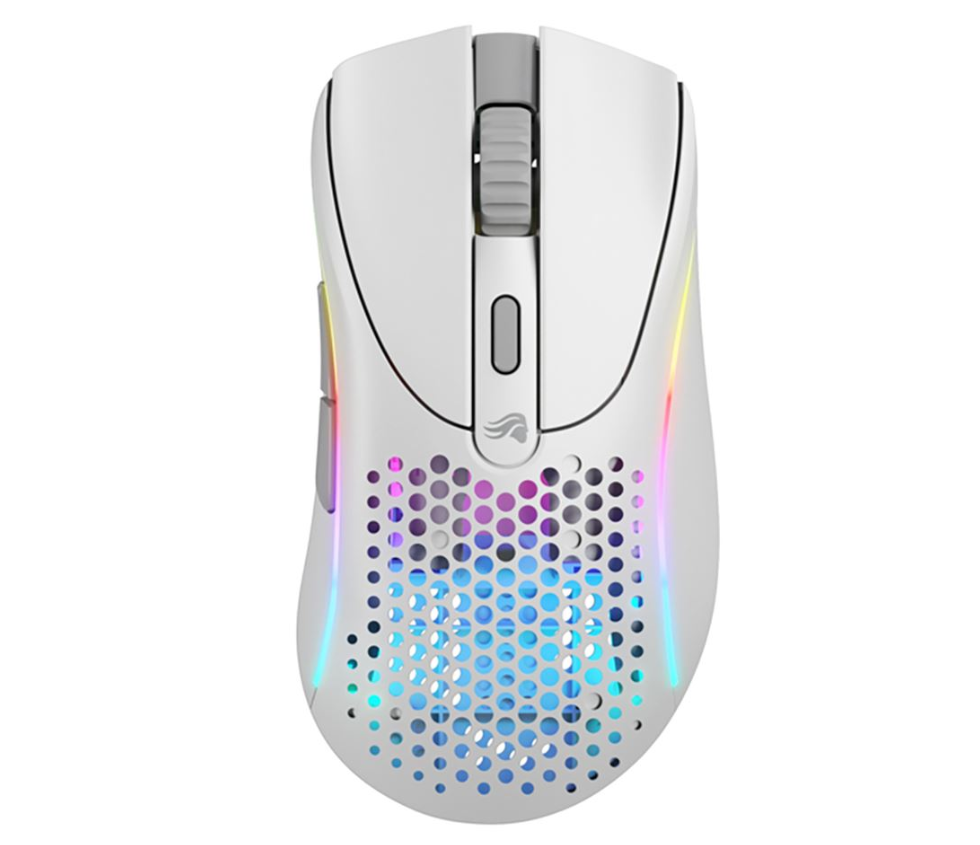 Glorious Model D 2 Mini Kablosuz Gaming Mouse - Mat Beyaz