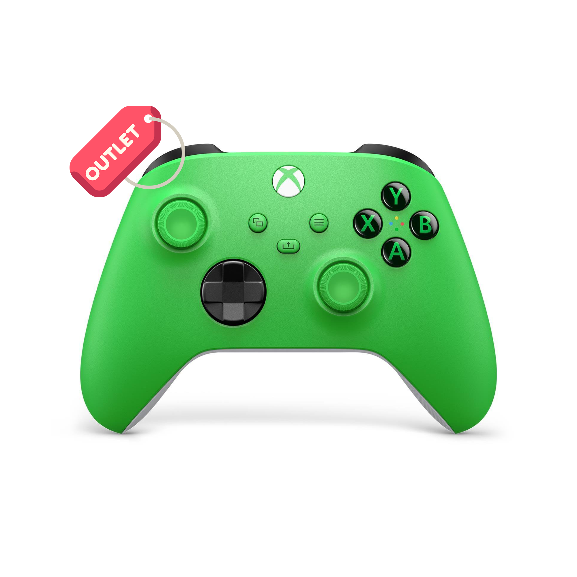 OUTLET Microsoft XBOX Wireless Controller - Velocity Green (QAU-00091) - Kutusuz