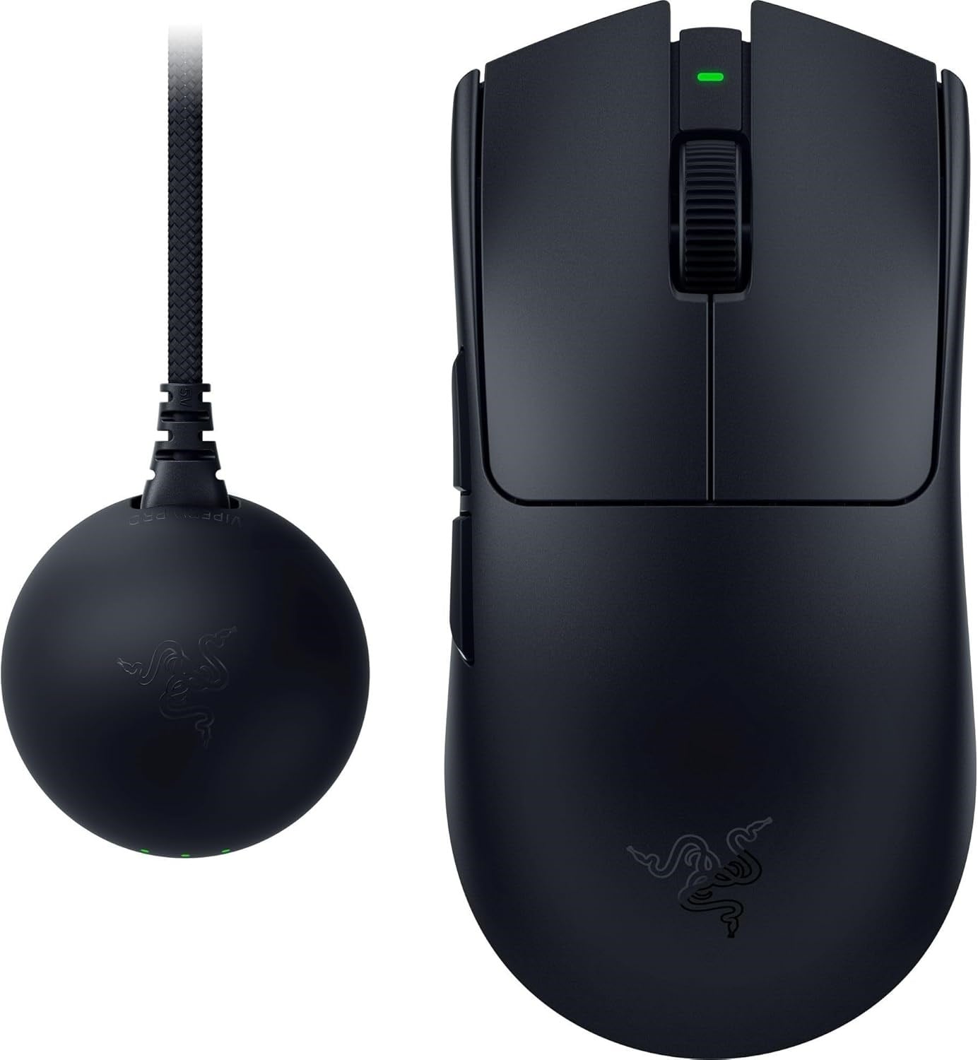 Razer Viper V4 Pro Kablosuz Mouse Siyah 49 g Ultra Hafif Kablosuz 8k Hz E-spor Oyuncu Mouse RZ01-056