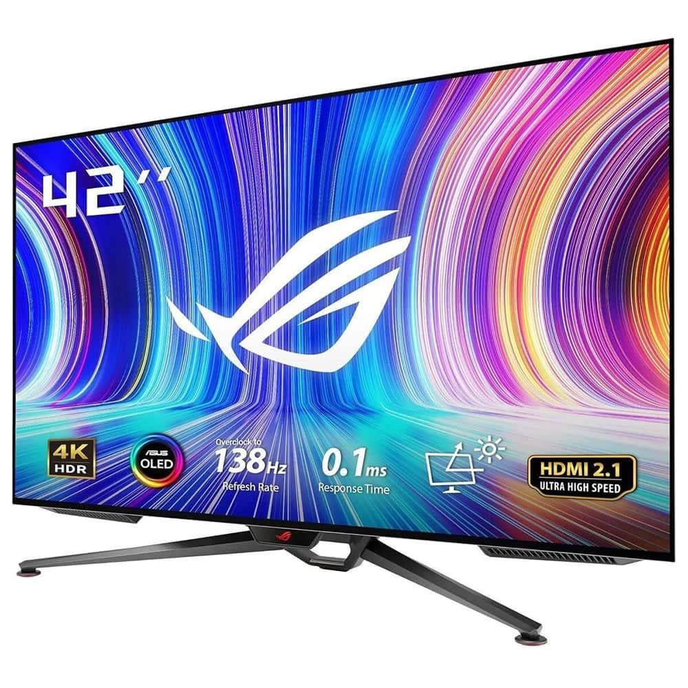 ASUS Rog Swift PG42UQ 41.5 inç 138Hz 0.1ms UHD Adaptive Sync OLED Gaming Monitör