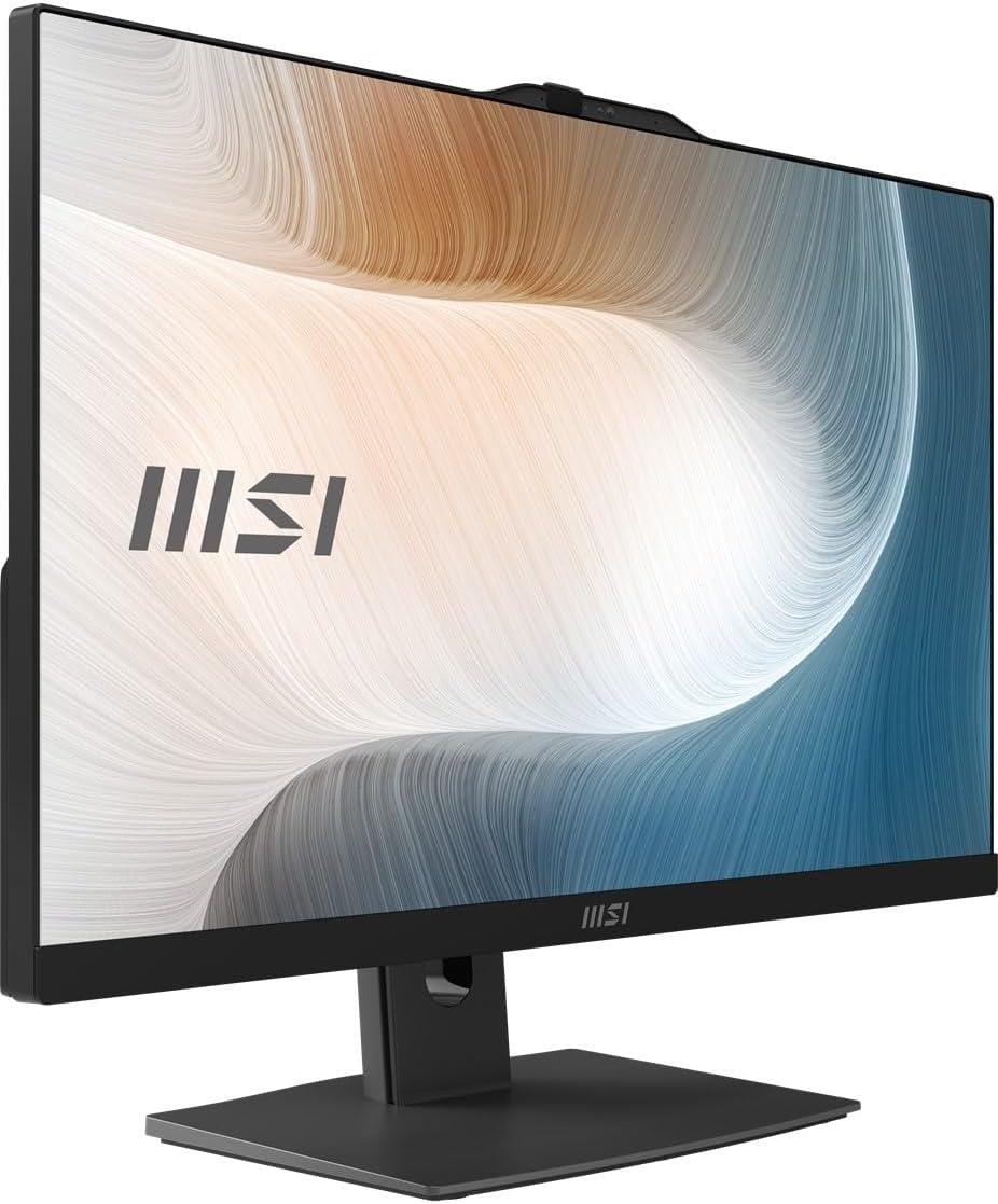 MSI MODERN AM242P 12M-1250EU 23.8 FHD 16:9 (1920X1080) I5-1235U 8GB DDR4 512GB SSD W11 SIYAH AIO PC
