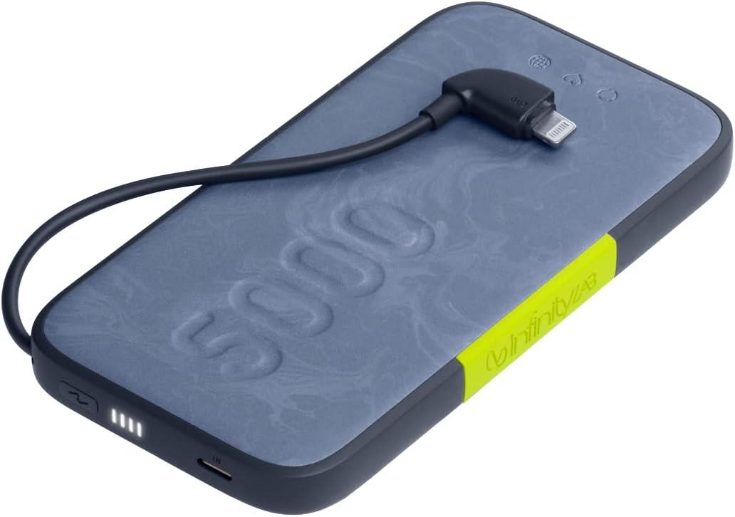 IInfinityLab by Harman - InstantGo Powerbank 5000 mAh, Lightning, Mavi