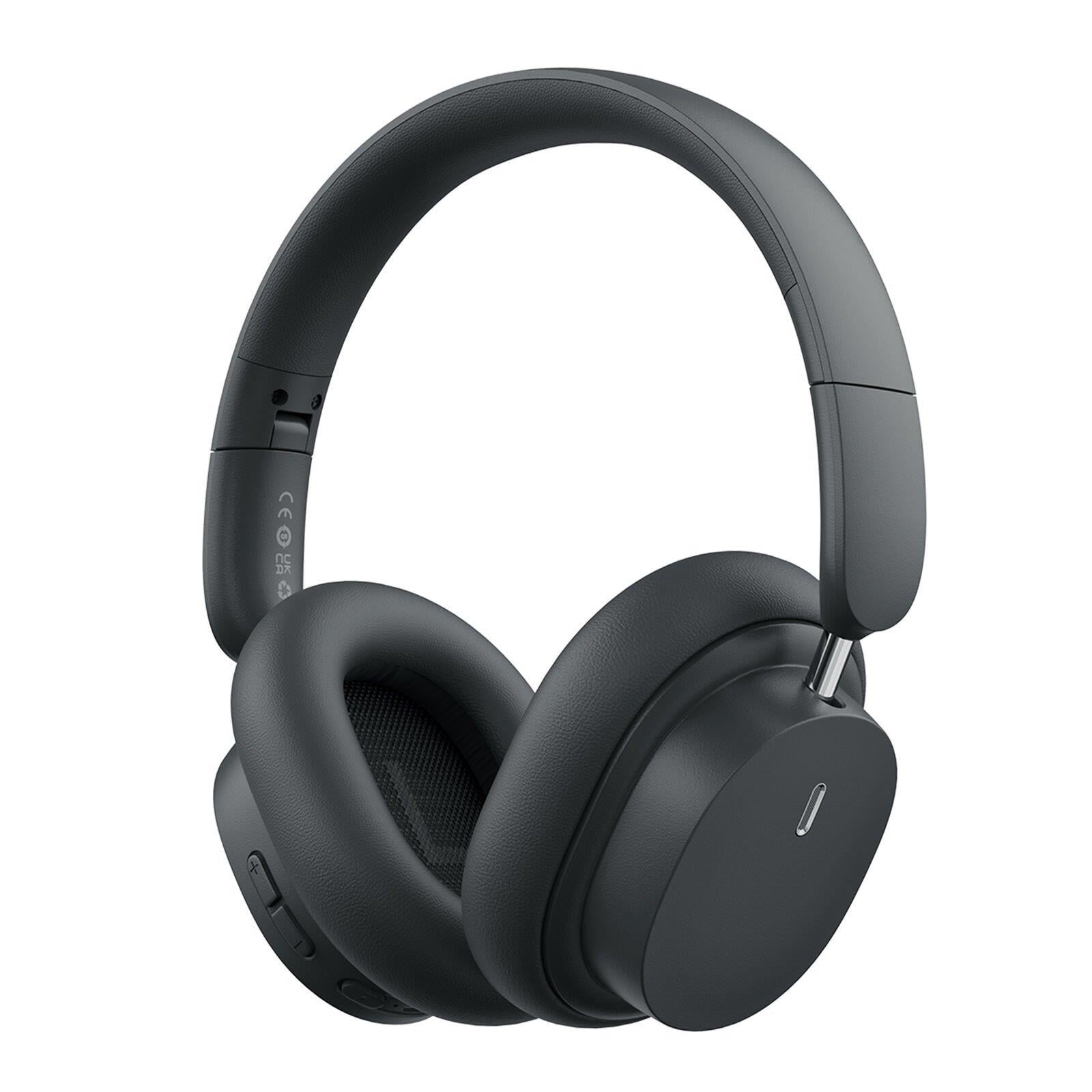 Baseus Bowie D05 Bluetooth Kulaküstü Kulaklık, Siyahj/Gri