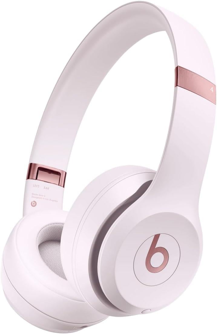 Beats Solo 4 Kablosuz Bluetooth Kulak Üstü Kulaklık - Bulut Pembesi