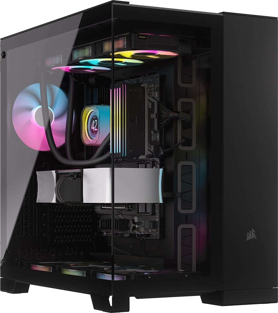 Corsair iCUE LINK 6500X RGB Mid-Tower ATX Dual Chamber PC Case - Siyah CC-9011269-WW