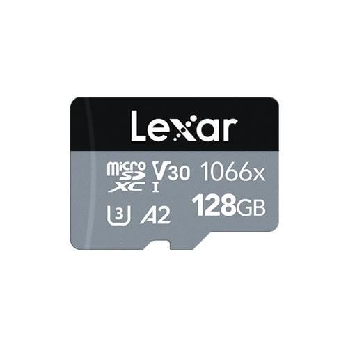 LEXAR 128GB LMS1066128G-BNANG 1066X MICRO SDXC 160MB/S READ 120MB/S WRITE C10 A2 V30 U3