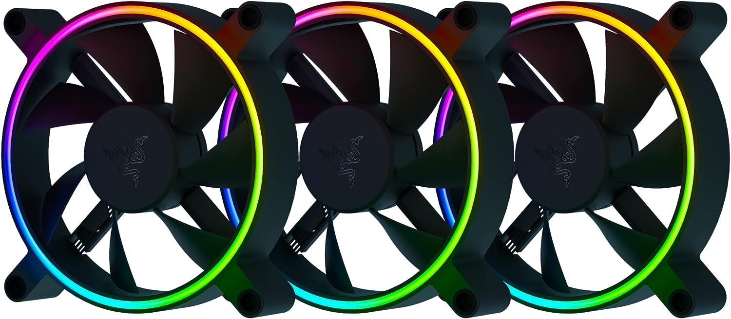 Razer Kunai Chroma - Yüksek Performanslı ARGB PC Fanı  3 Fan | 120MM