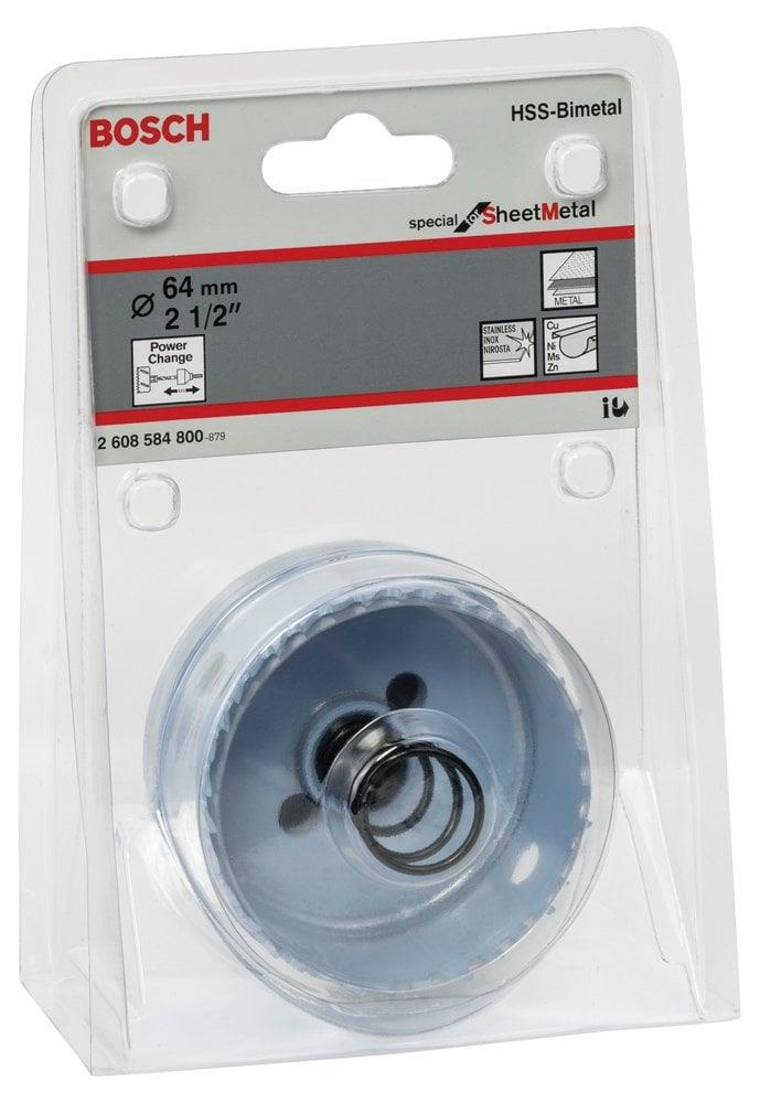 Bosch Special Serisi Metal Ve Inox Malzemeler için Delik Açma Testeresi 64 mm