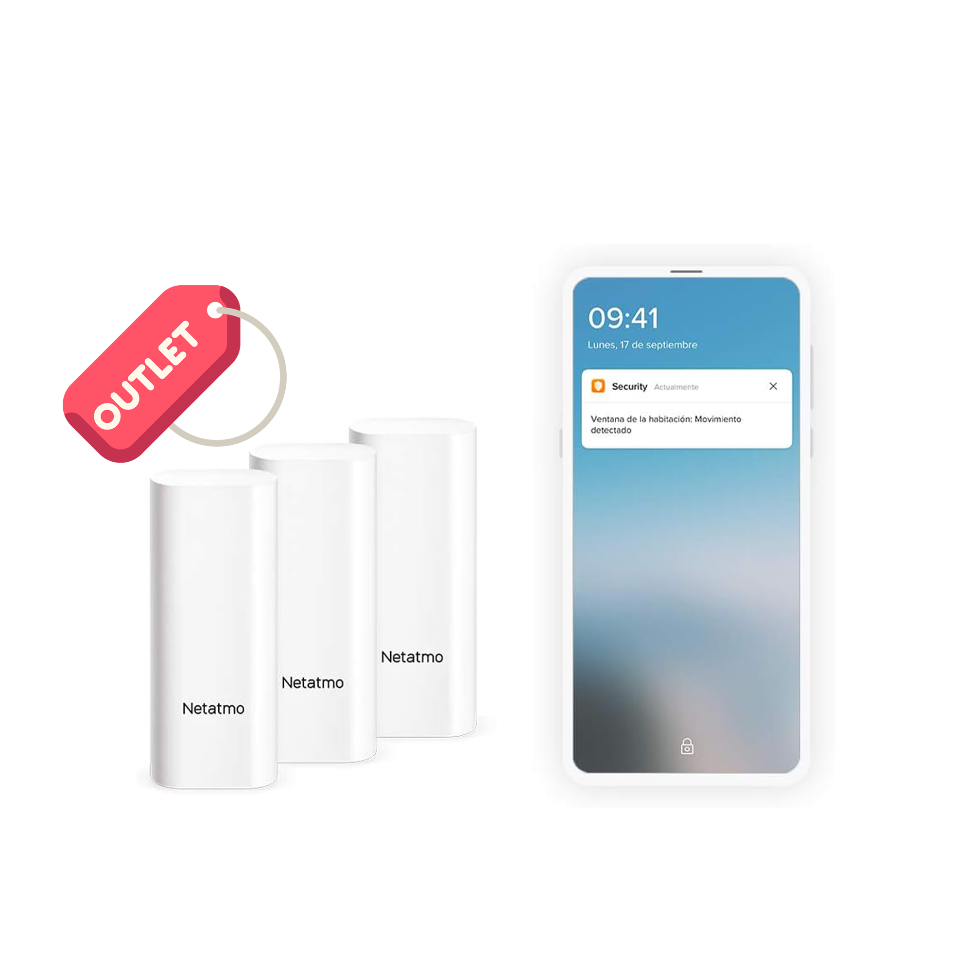 OUTLET Netatmo Akıllı Kapı ve Pencere Sensörü DTG-EC