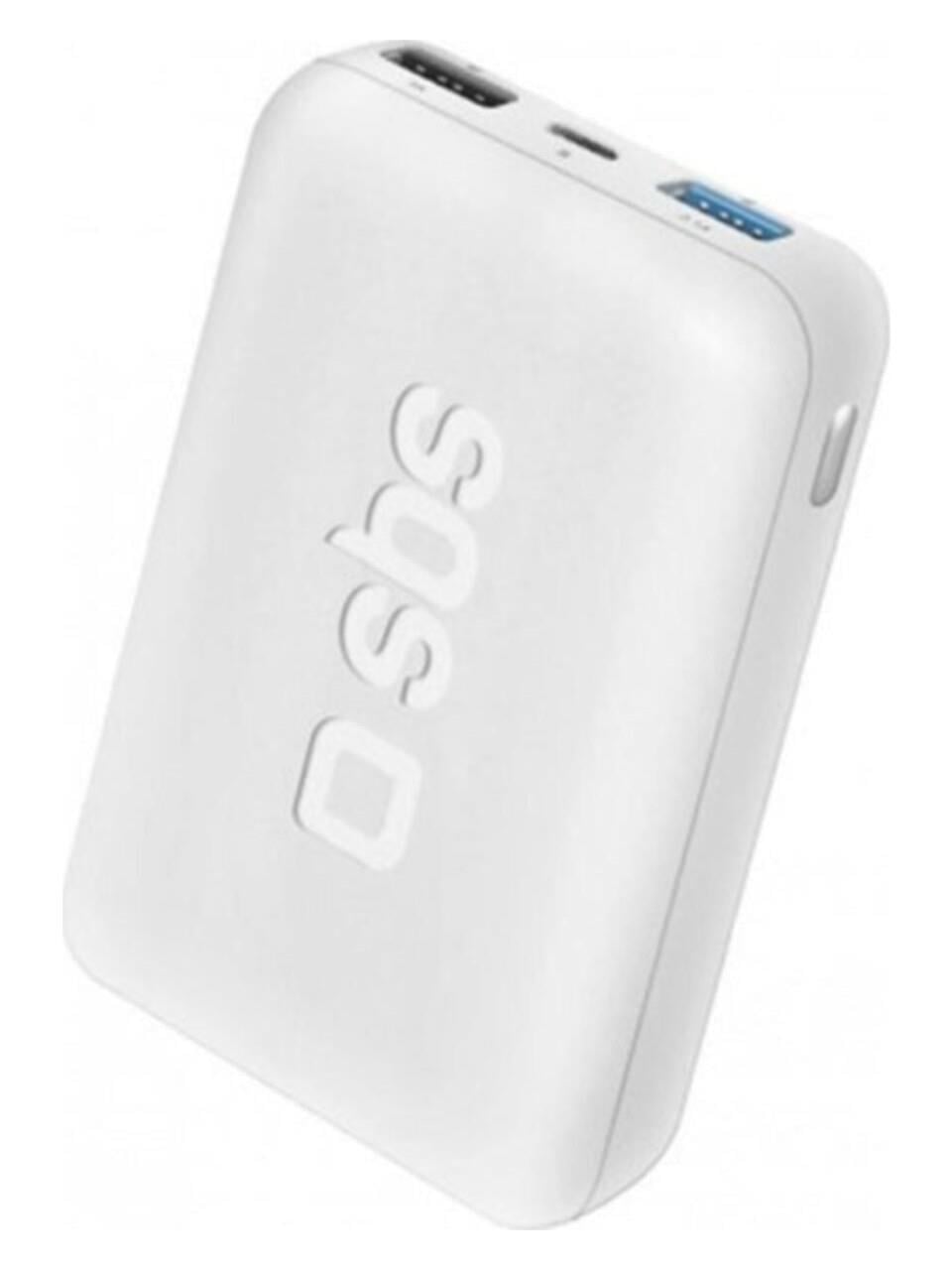 SBS SBS-62265 TTBB20000UFASTW 20.000MAH 2XUSB 2.1A POWERBANK - BEYAZ