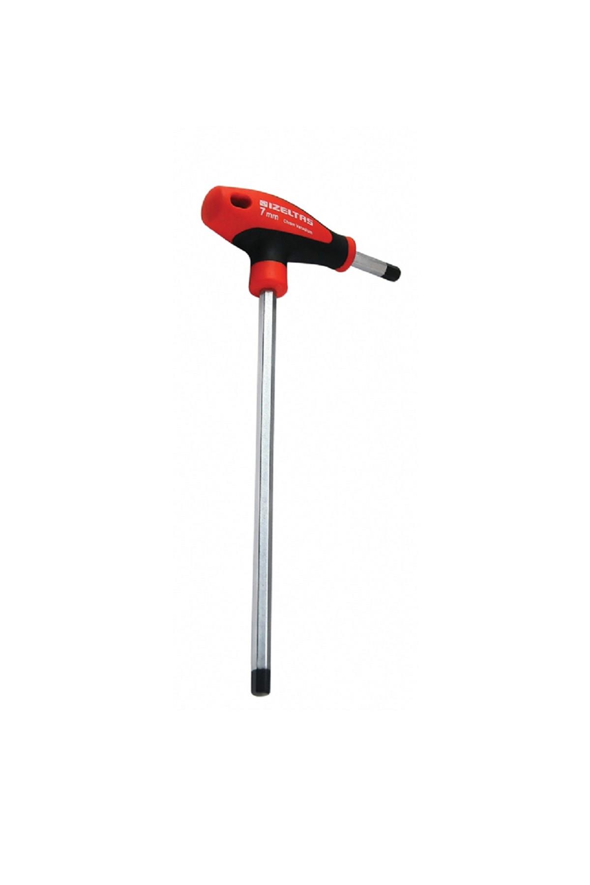 İzeltaş 4921220025 T Tipi Yuvarlak Başlı Allen Anahtar 2.5 mm