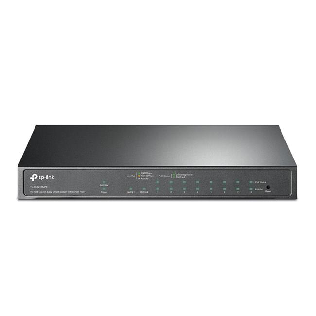 TP-Link TL-SG1210MPE 10Port GBit 8 Port PoE Switch