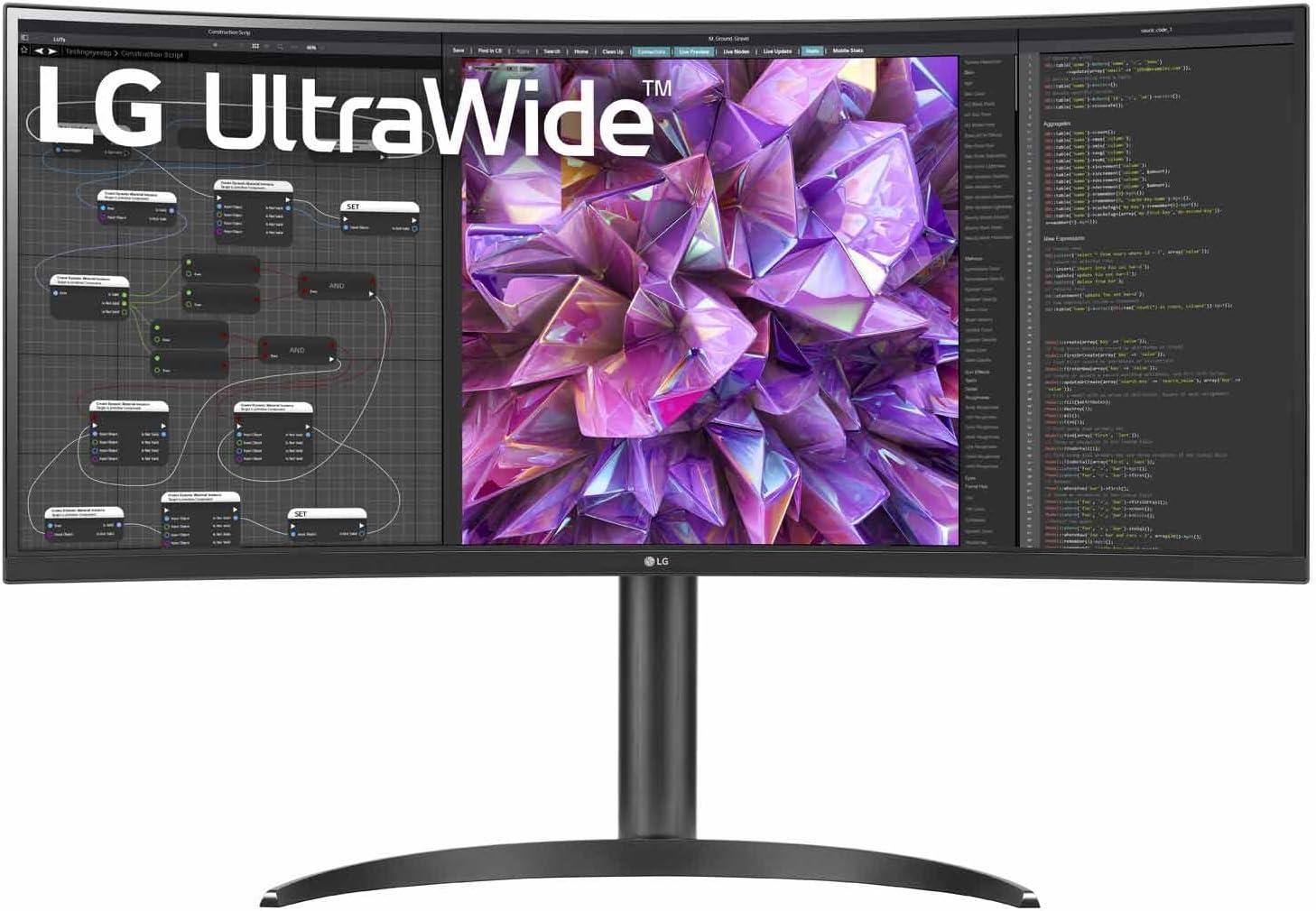 LG UltraWide 34WQ75C 34 inç 21:9 Kavisli UltraWide QHD (3440x1440) Type-C Monitör