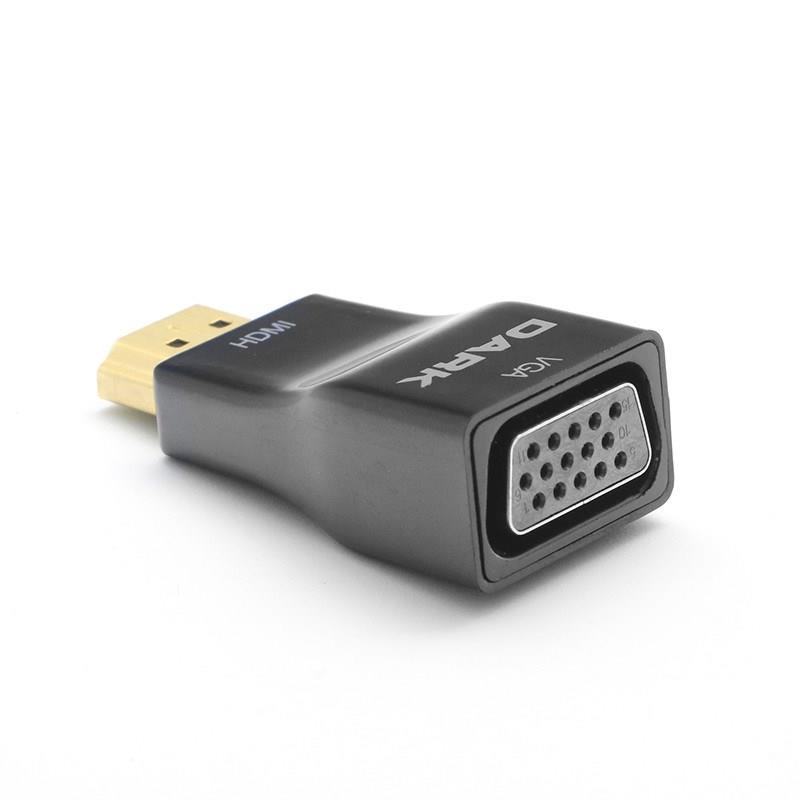 Dark HDMI Erkek to VGA Dişi Çevirici