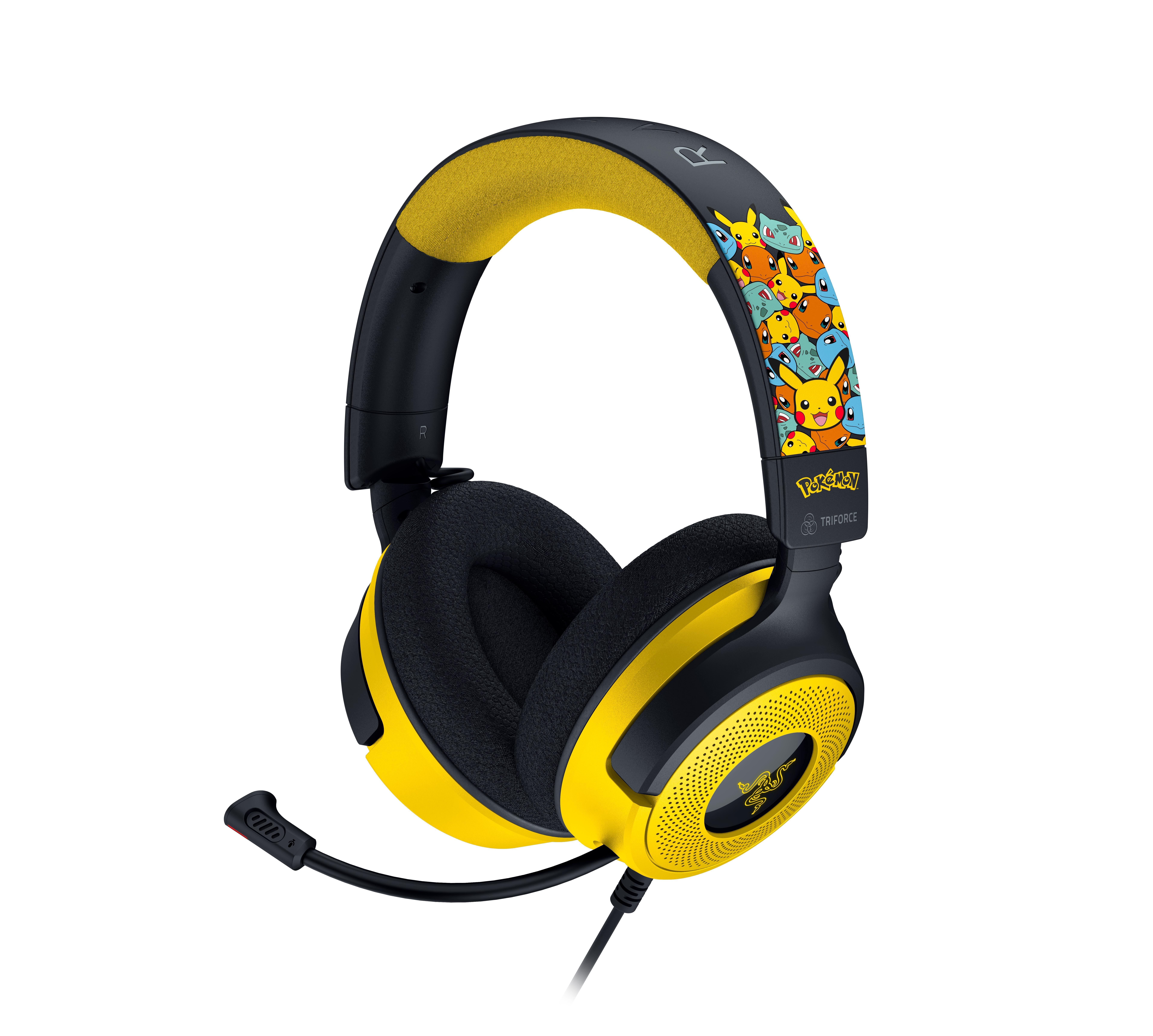 Razer Kraken V4 X Kablolu Kulaklık - Pokemon Kanto Starters Edition RZ04-05180300-R3M1