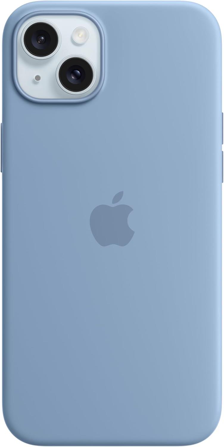 Apple iPhone 15 Plus MagSafe Silikon Kılıf Buz Mavisi - MT193ZM/A


