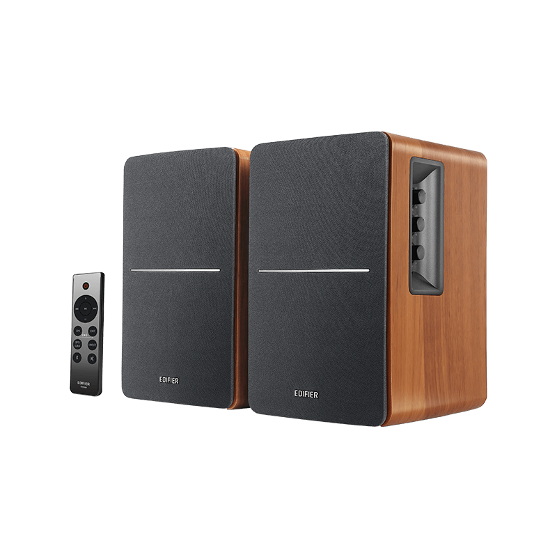 Edifier R1280DBs 42W RMS Bluetooth Aktif Raf Tipi Hoparlör – Optik/Koaksiyel, Çift RCA, Subwoofer Çıkışlı - Ahşap