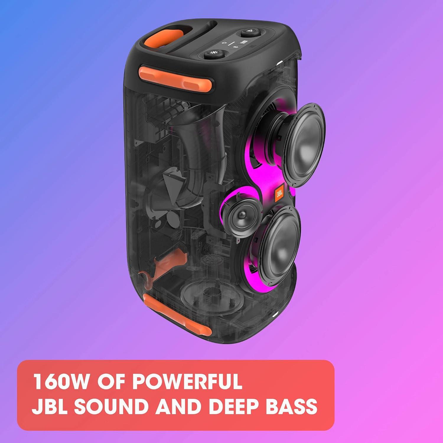 JBL Partybox 110 Taşınabilir Bluetooth Hoparlör - Siyah