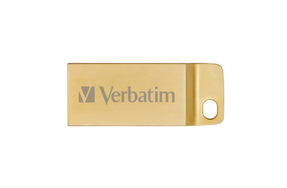 VERBATIM 99106 - 64GB METAL EXECUTIVE USB 3.2 GEN 1 GOLD