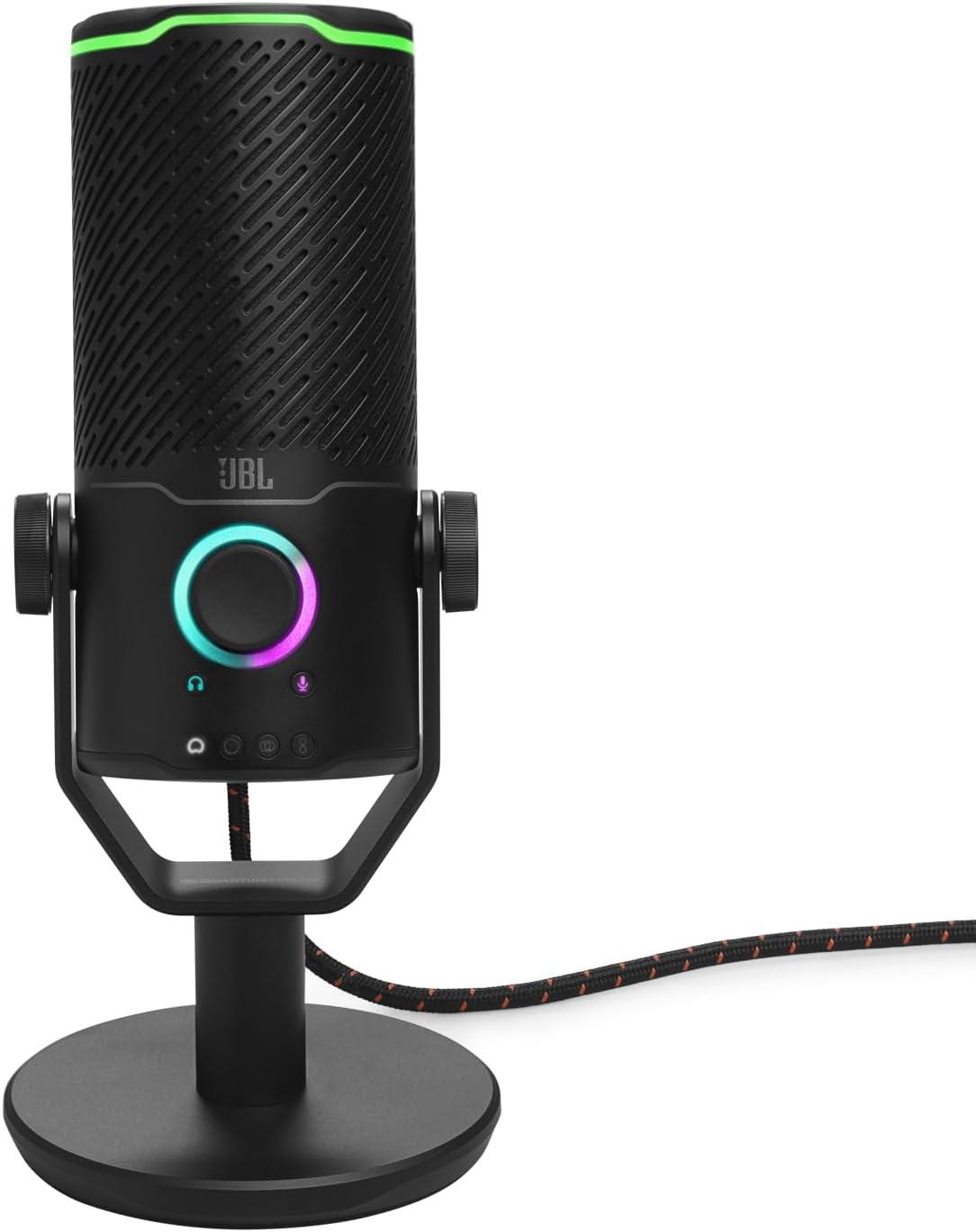 JBL Quantum Streamstudio,Gaming Kablolu Mikrofon, Siyah