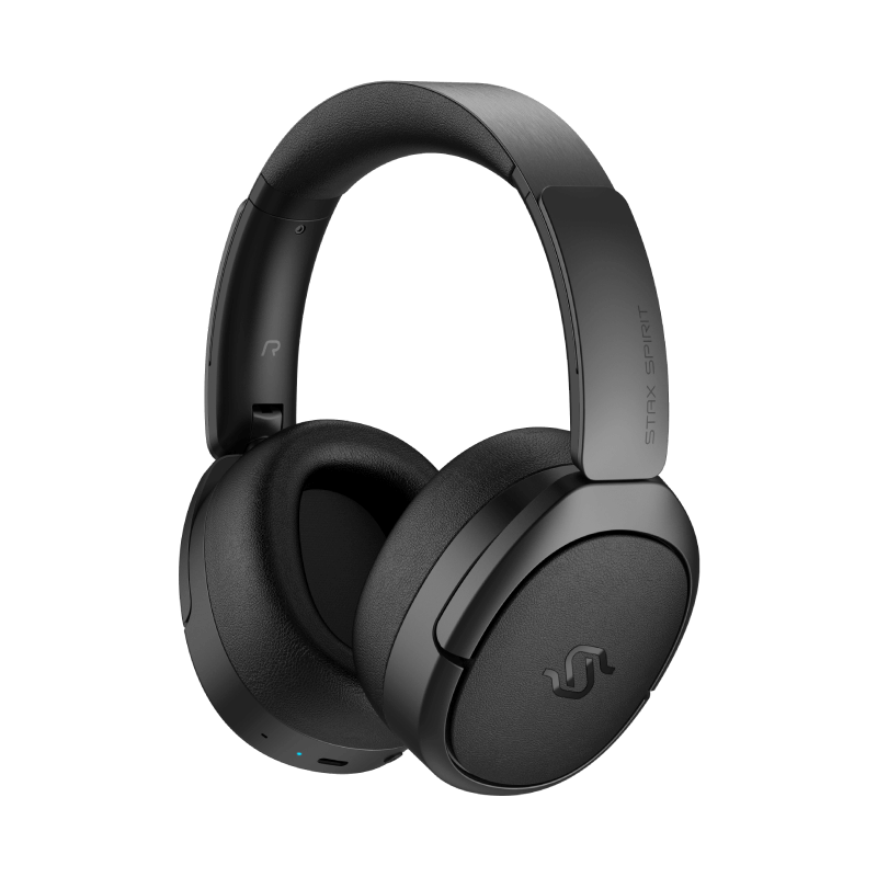 Edifier STAX SPIRIT S5 Bluetooth 5.4 Planar Magnetic Kablosuz Kulak Üstü Kulaklık – 80 Saat Pil, Snapdragon Sound ,LDAC, aptX Lossless, Hi-Res Audio - Siyah
