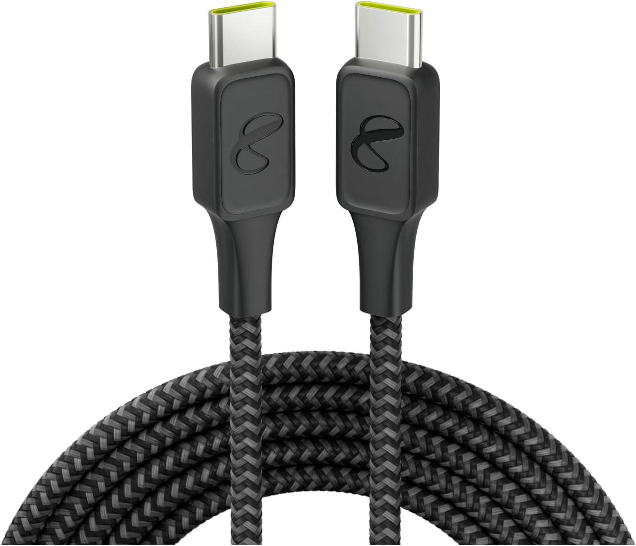 InfinityLab InstantConnect Kablo USB-C USB-C 100W 1.5M, Siyah