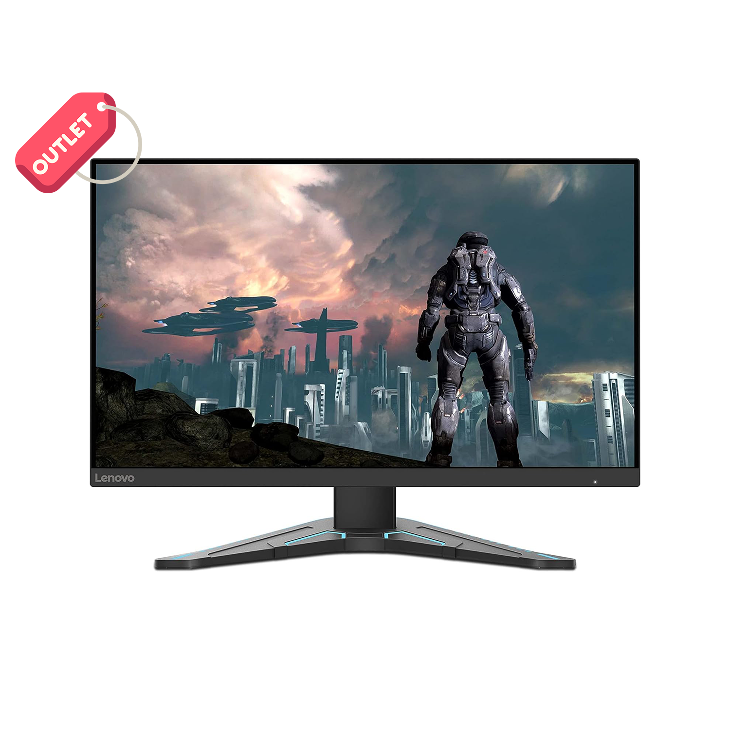 OUTLET Lenovo G24-20 23.8'' FHD IPS 165Hz 0.5ms (2xHDMI+Display) Gaming Monitör 66CFGAC1TK