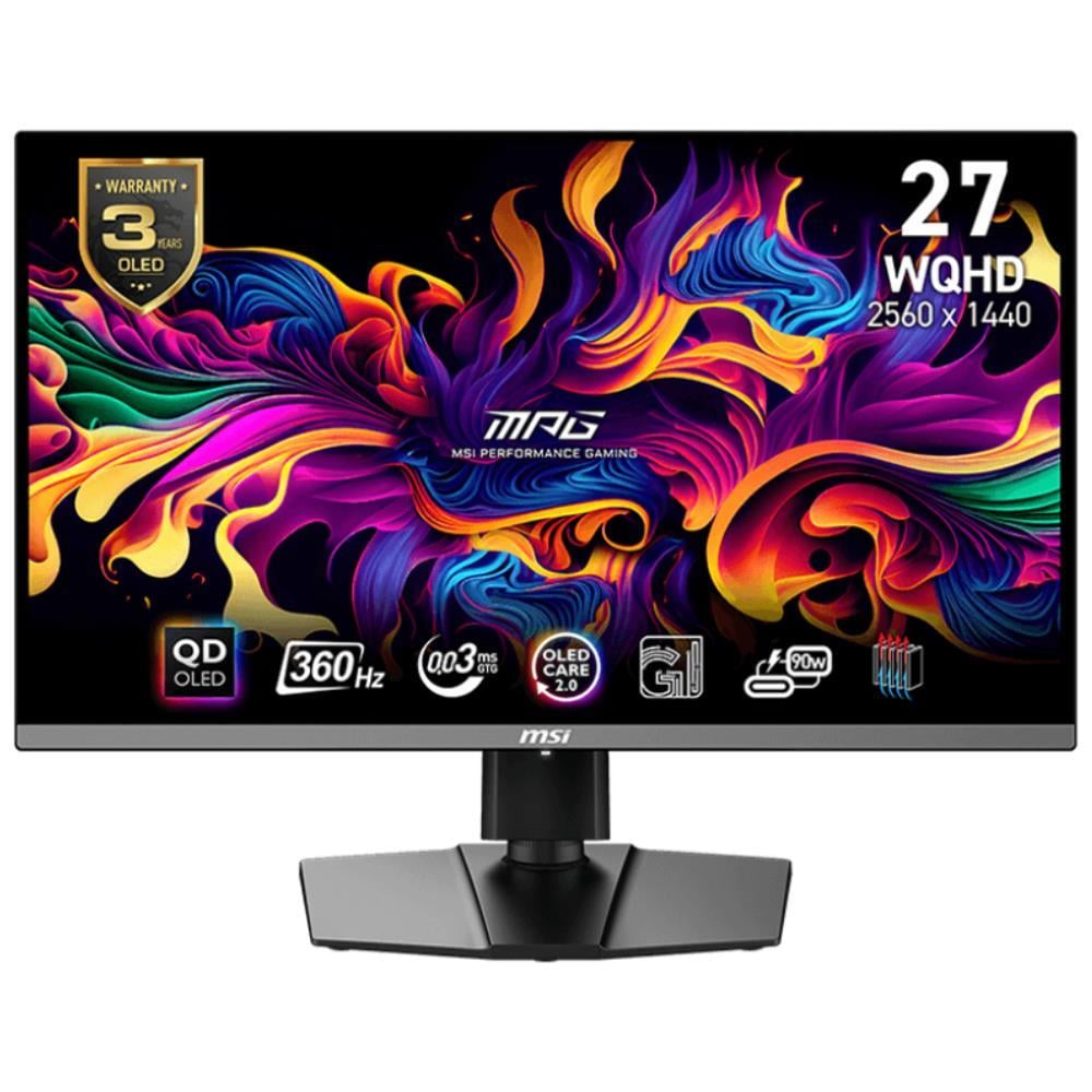 MSI 26.5? MPG 271QRX QD-OLED 2560x1440 (WQHD) 16:9 FLAT QD-OLED 360HZ 0.03MS ADAPTIVE-SYNC GAMING MO