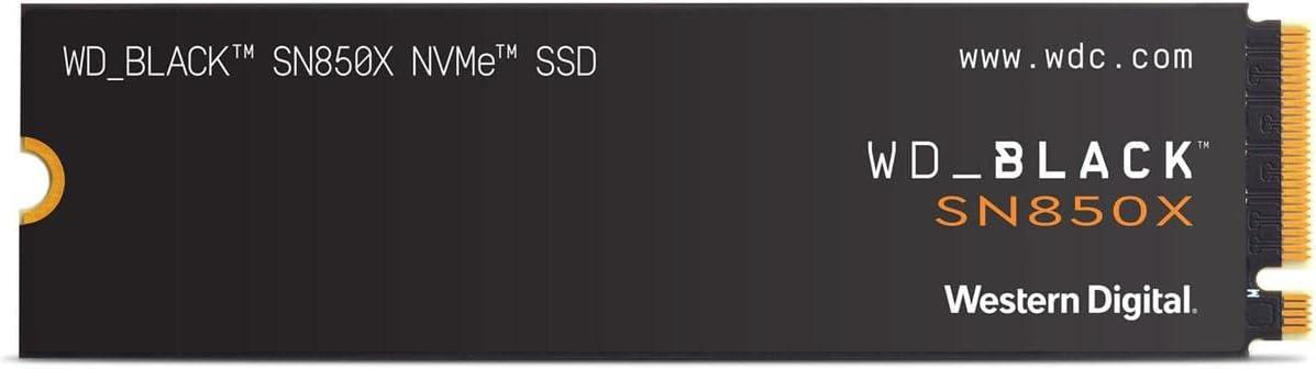 WD 2TB WD_BLACK SN850X Gaming Internal NVMe PCIe 4.0 SSD - WDBB9G0020BNC-WRSN