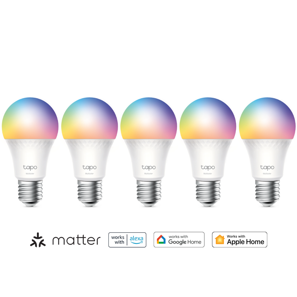 Tp-Link Tapo L535E (5-Pack) Çok Renkli Akıllı Wi-Fi Led Ampul