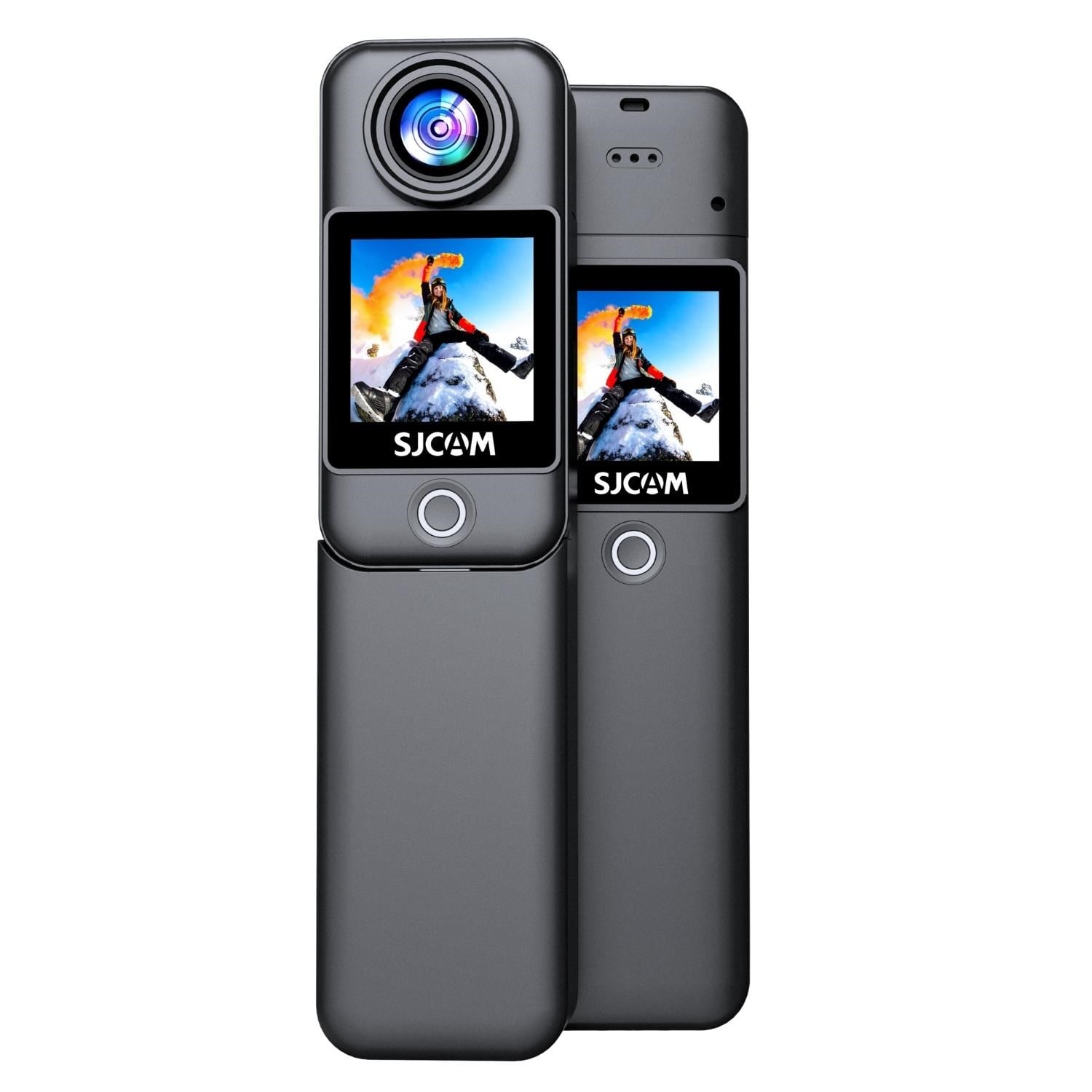 Sjcam C300 Aksiyon Kamera  2'si 1 Arada El Tipi Wifi 4K/30 Fps  6 Eksenli Stabilizasyon