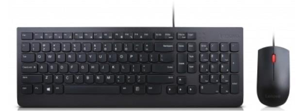 Lenovo Essential Wired Kablolu Klavye Mouse Set Siyah Türkçe Q - 4X30L79920