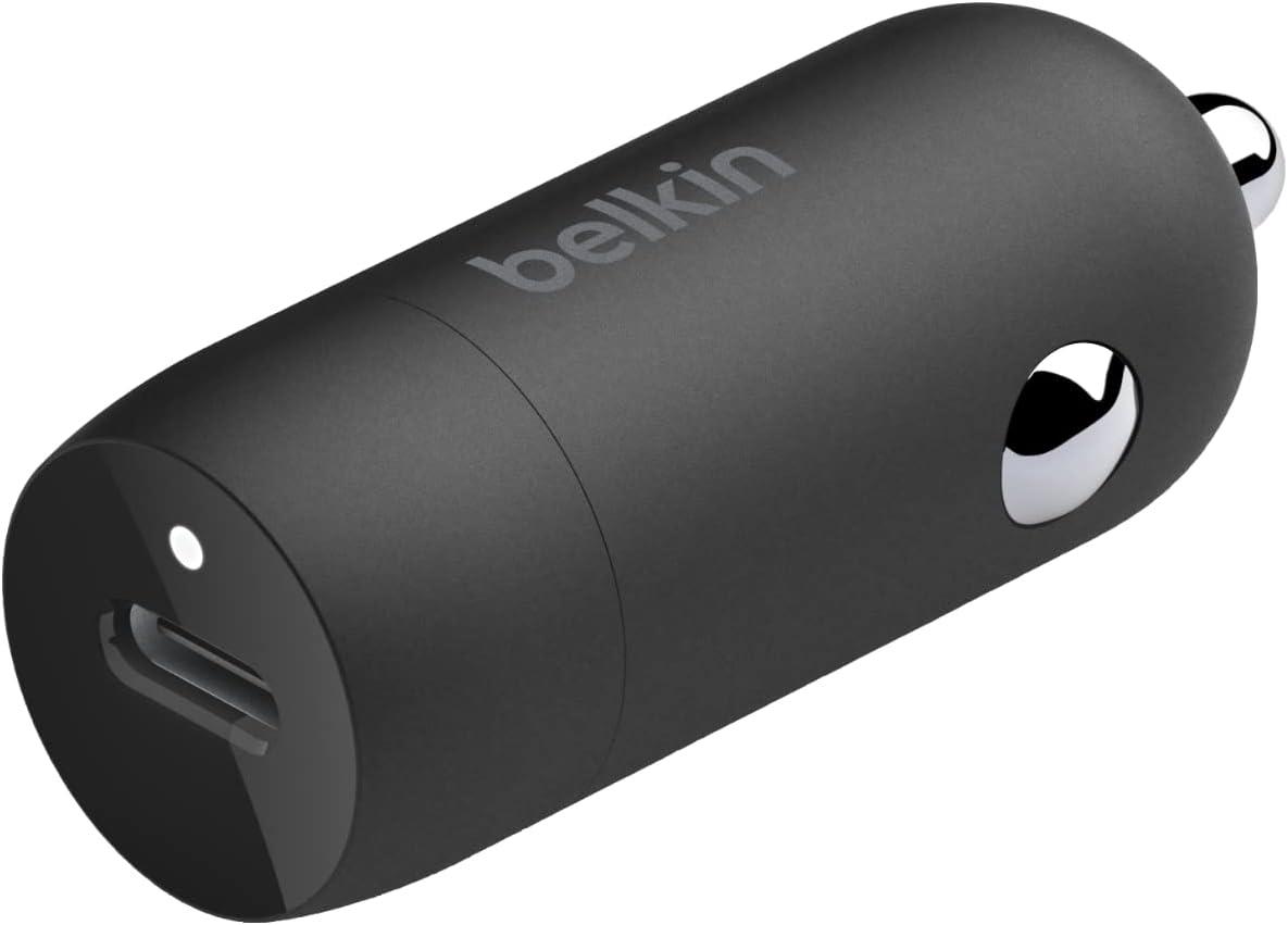 Belkin Araç Şarjı Type-C 30 W - Siyah