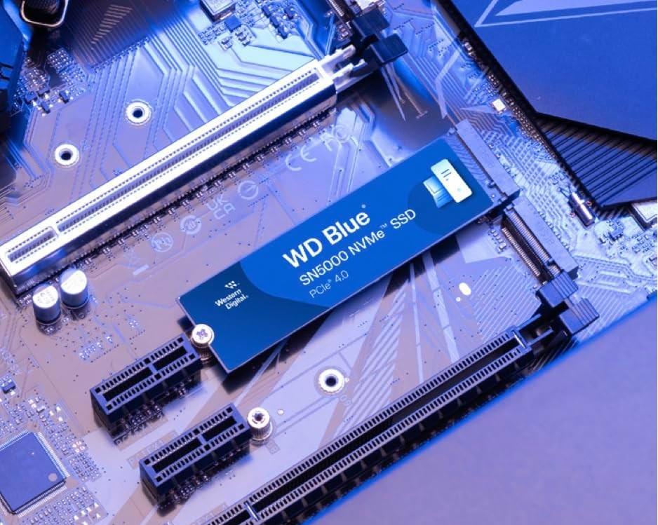 WD Blue 4TB SN5000 5500MB/s-5000MB/s PCIe Gen4 x4 NVMe SSD