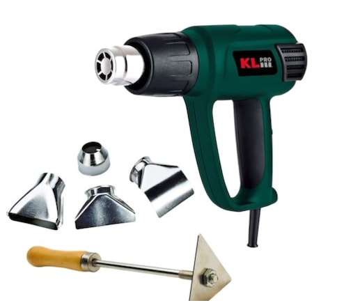 KL PRO KLSH7303 2000Watt Profesyonel Sıcak Hava Tabancası