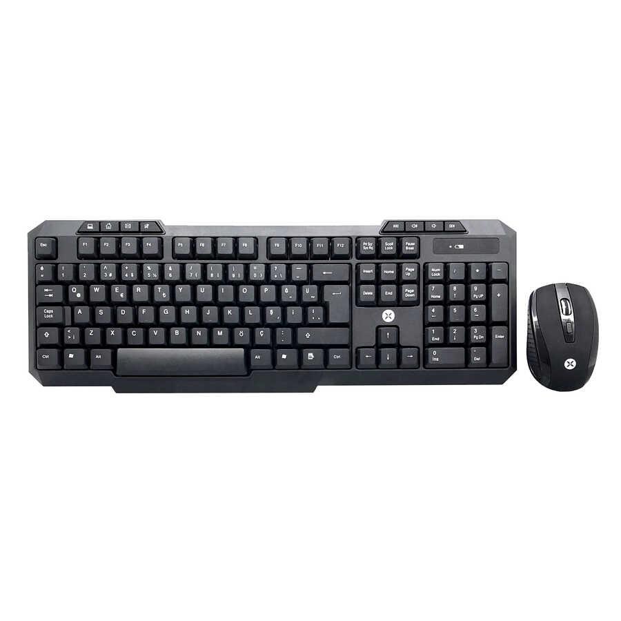 Dexim KM-317 Slim Kablosuz Kavye&Mouse Set