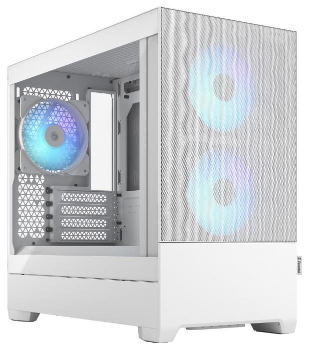 Fractal Design Pop Mini Air RGB Beyaz Temperli Cam Oyuncu Bilgisayar Kasası - FD-C-POR1M-01